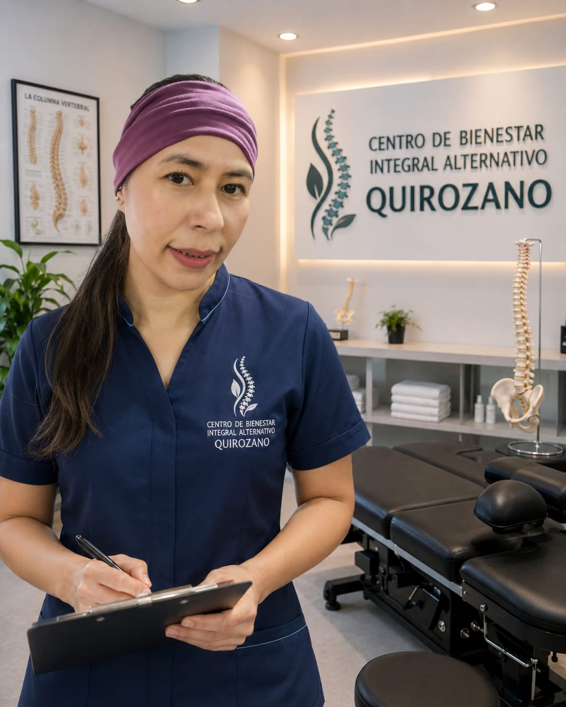 Profesional de bienestar acompañando un proceso de atención en Centro de Bienestar Integral Alternativo
